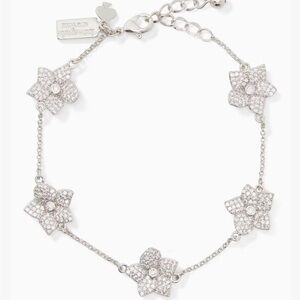 LIKE NEW Kate Spade Blooming Pave Bracelet